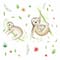 RoomMates Lazy Sloth Peel & Stick Giant Wall Decals